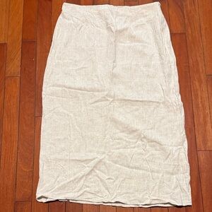 SHEIN Cream Pencil Skirt